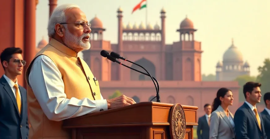 Pm modi 15 aug