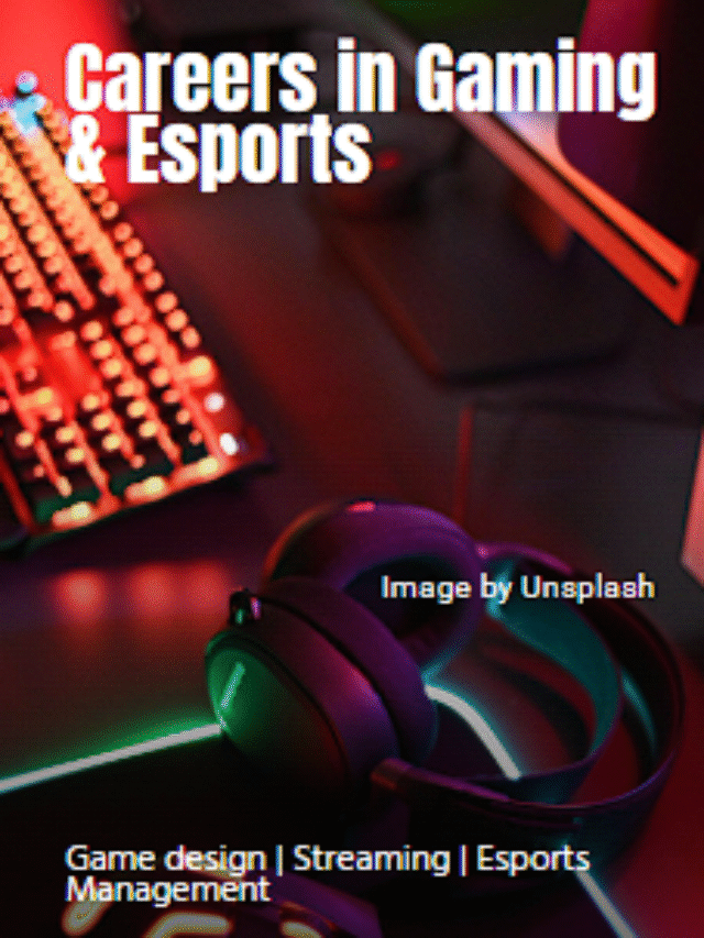 Careers in Gaming & Esports: Design, Streaming & Management
