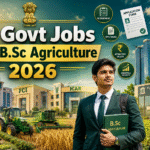 Best Government Jobs After B.Sc Agriculture in 2026: Top Career Opportunities, Salary, Eligibility & Apply Online