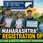 Maharashtra CET 2026 Registration Begins for Agriculture & Biotechnology Courses: Check Eligibility, Dates, Fees and Apply Online