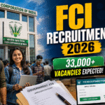FCI Recruitment 2026 Notification Expected Soon: Over 33,000 Vacancies Likely for Category 2 & Category 3 Posts
