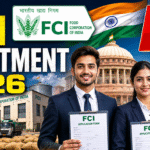 FCI Recruitment 2026: Food Corporation of India to Recruit 33,566 Candidates Across India – Check Eligibility, Salary, Selection Process & Apply Online